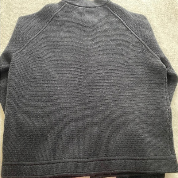 Sezane Black Bomber Jacket - Picture 3 of 3